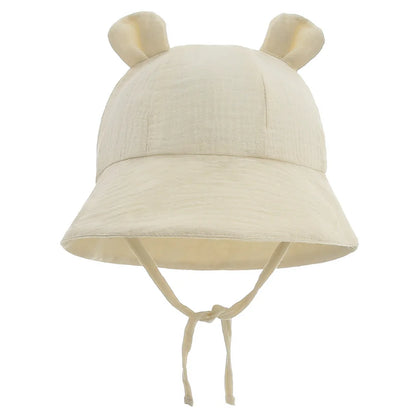 Sun Hat with Bear Ears