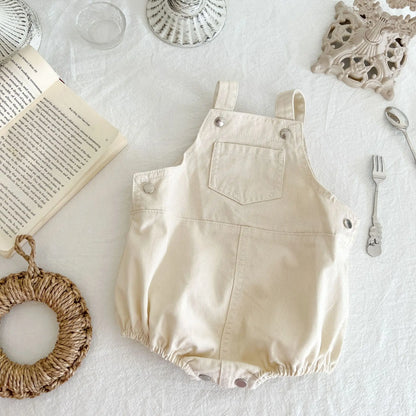 Cute Baby Pocket Rompers