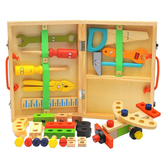 Wooden Tool Box Playset