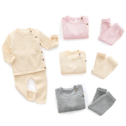 Adorable Knitted Baby Set