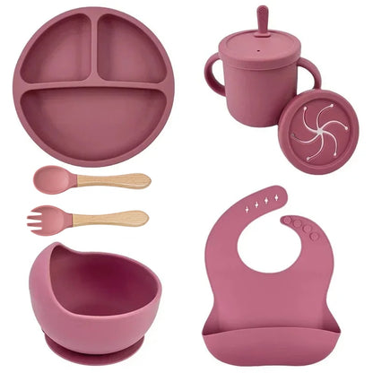 Silicone Baby Feeding Set